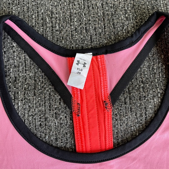 Youth L Under Armour Tank Top - Picture 2 of 6